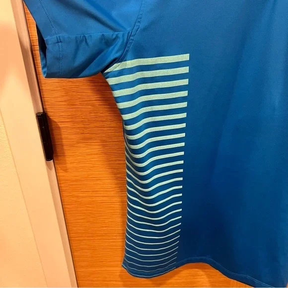 Nike Golf Dri Fit Blue Polo Shirt 890091–465 Size Large | Mens - Picture 2 of 12